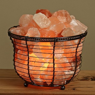 Salt Basket Lamp